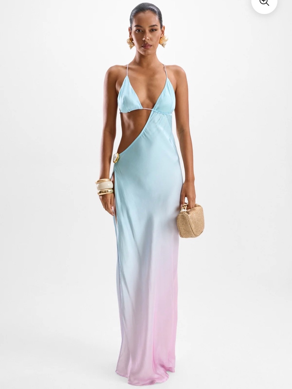 CIN CIN VILLA MOONSTONE MAXI DRESS - GELATO, Ombré Maxi Dress